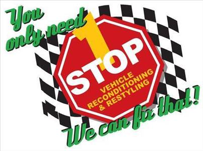 1 Stop Vehicle Reconditioning 1824 Lincoln Way East, South Bend, IN 46613 1 Stop Vehicle Reconditioning Logo