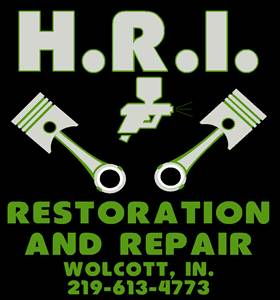 H.R. I. Restoration & Repair Logo