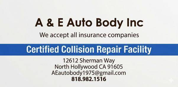 A & E Auto Body Inc Logo