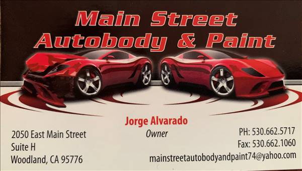 Main Street Autobody & Paint Logo