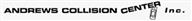 Andrews Collision Center, Inc. 815 3rd St SE, Cedar Rapids, IA 52401 Andrews Collision Center, Inc. Logo