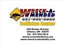 Wreck - A - Mended Collision Logo