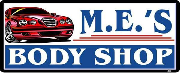 M.E.'s Body Shop Inc 2209 Murray Rd, Estherville, IA 51334 M.E.'s Body Shop Inc Logo