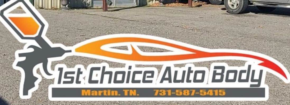 1st Choice Auto Body Repair, LLC 824 North Lindell St., Martin, TN 38237 1st Choice Auto Body Repair, LLC Logo