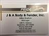 J & A Body & Fender, Inc. Logo