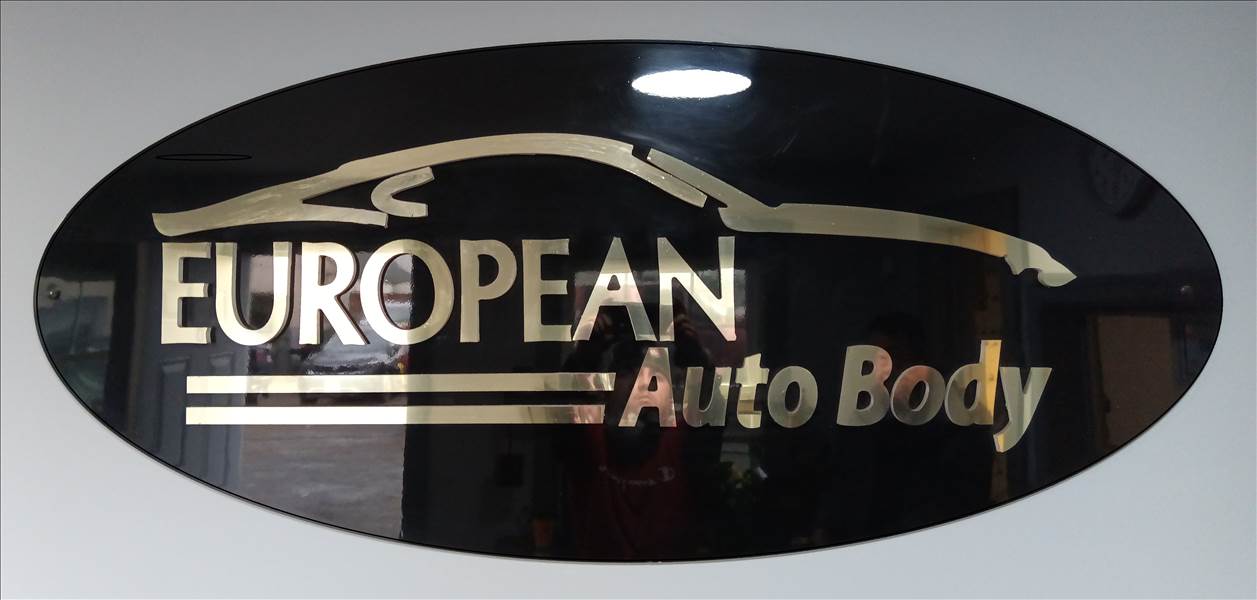 European Auto Body Logo