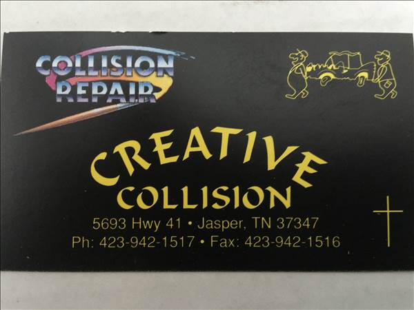 Creative Collision 5693 Hwy, 41, Jasper, TN 37347 Creative Collision Logo