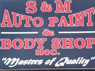 S & M Auto Paint & Body Shop, Inc. 12428 Downs Road, Pineville, NC 28134 S & M Auto Paint & Body Shop, Inc. Logo
