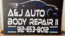 A & J Auto Body Repair II Logo