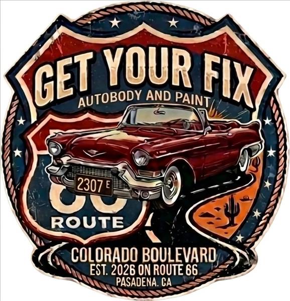 Get Your Fix on Route 66 Autoworks 2307 East Colorado Boulevard Unit C, Pasadena, CA 91107 Get Your Fix on Route 66 Autoworks Logo
