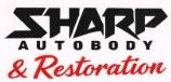 Sharp Auto Body & Restoration Logo