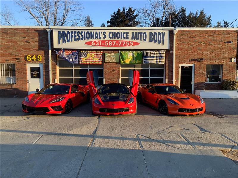 Professional's Choice Auto Body Inc 649 Sunrise Hwy, West Babylon, NY 11704 Professional's Choice Auto Body Inc Logo