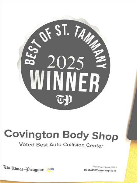 Covington Body Shop 19634 Highway 36, Covington, LA 70433 Covington Body Shop Logo