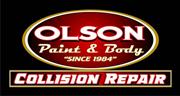 Olson Paint & Body Logo