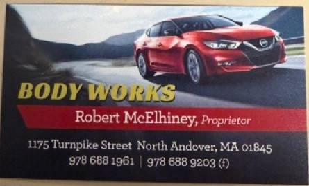 Bodyworks Auto Body Logo
