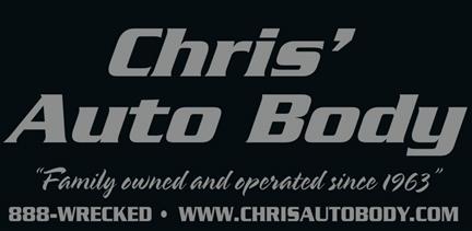 Chris' Auto Body Logo