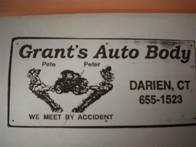 Grant's Auto Body 469 Post Rd, Darien, CT 06820 Grant's Auto Body Logo