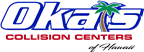 Oka's Auto Body Logo
