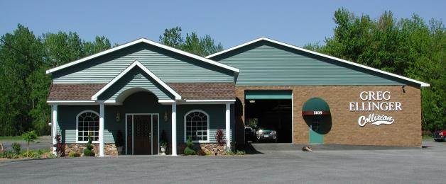 Greg Ellinger Collision 5839 Rome Taberg Rd, Rome, NY 13440 Greg Ellinger Collision Logo