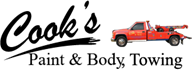 Cook's Paint & Body Shop - Milton Logo