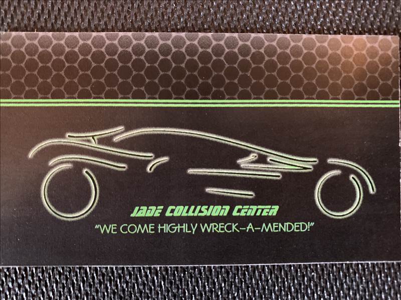 Jade Collision Center 1290 North Railroad Avenue, Gentry, AR 72734 Jade Collision Center Logo