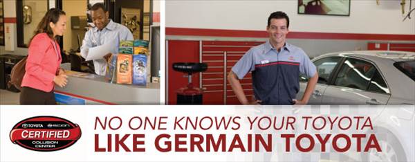 Germain Toyota Collision Center 5711 Scarborough Blvd, Columbus, OH 43232 Germain Toyota Collision Center Logo