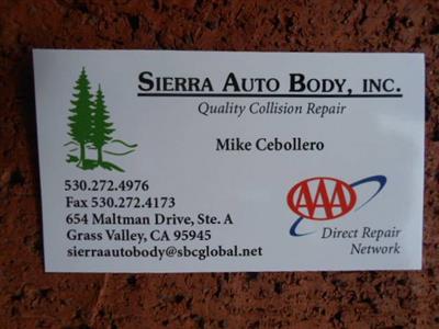 Sierra Auto Body, Inc. Logo