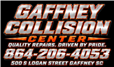 Gaffney Collision Center 500 South Logan Street, Gaffney, SC 29341 Gaffney Collision Center Logo