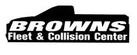 Browns Fleet & Collision Center Logo
