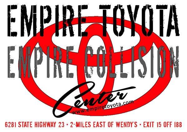 Empire Toyota 6281 State Hwy 23, Oneonta, NY 13820 Empire Toyota Logo