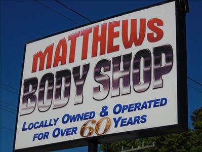 Corner of Hope, LLC D/B/A Matthews Body Shop Logo