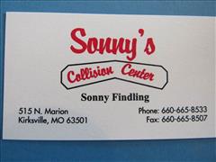 Sonny's Collision Center 515 N Marion St, Kirksville, MO 63501 Sonny's Collision Center Logo