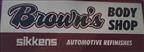 Brown's Body Shop Logo
