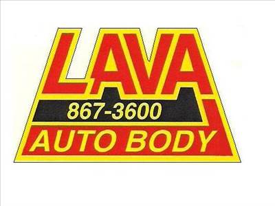 Lava Auto Body, Inc. Logo