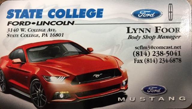 State College Ford L/M Inc. 3140 West College Ave., State College, PA 16801 State College Ford L/M Inc. Logo