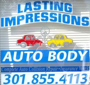 Lasting Impressions Auto Body Logo