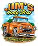 Jim's Truck & Auto Painting & Body Shop Logo