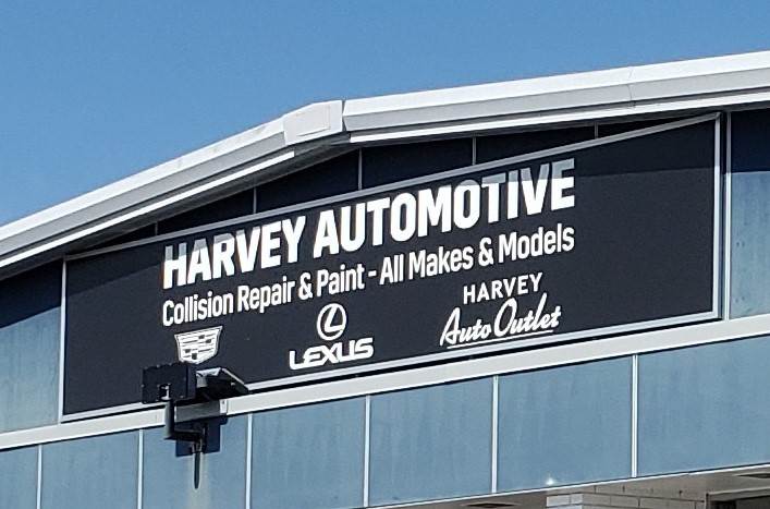Harvey Collision 2601 29th St. SE, Grand Rapids, MI 49512 Harvey Collision Logo