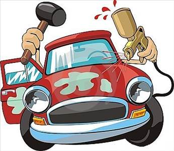 Sanders Collision Service Logo