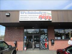 T J's Auto Body Logo