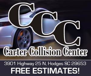 Carter Collision Center 3901 Hwy 25 N, Hodges, SC 29653 Carter Collision Center Logo