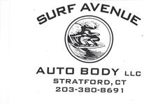 Surf Ave Autobody, LLC Logo