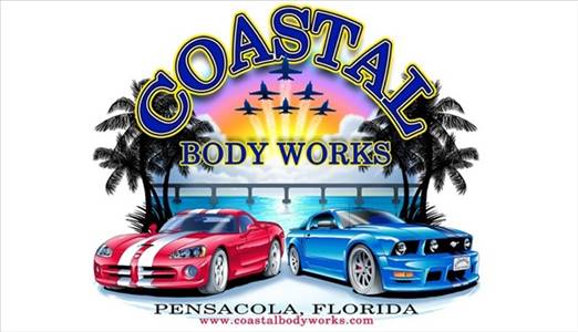 Coastal Body Works 1411 W. Government Street, Pensacola, FL 32502 Coastal Body Works Logo