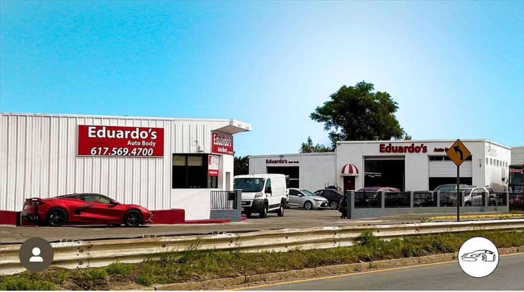 Eduardo's Auto Body 200 - 210 William F McClellan Hwy, East Boston, MA 02128 Eduardo's Auto Body Logo