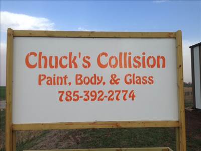 Chuck's Collision Logo