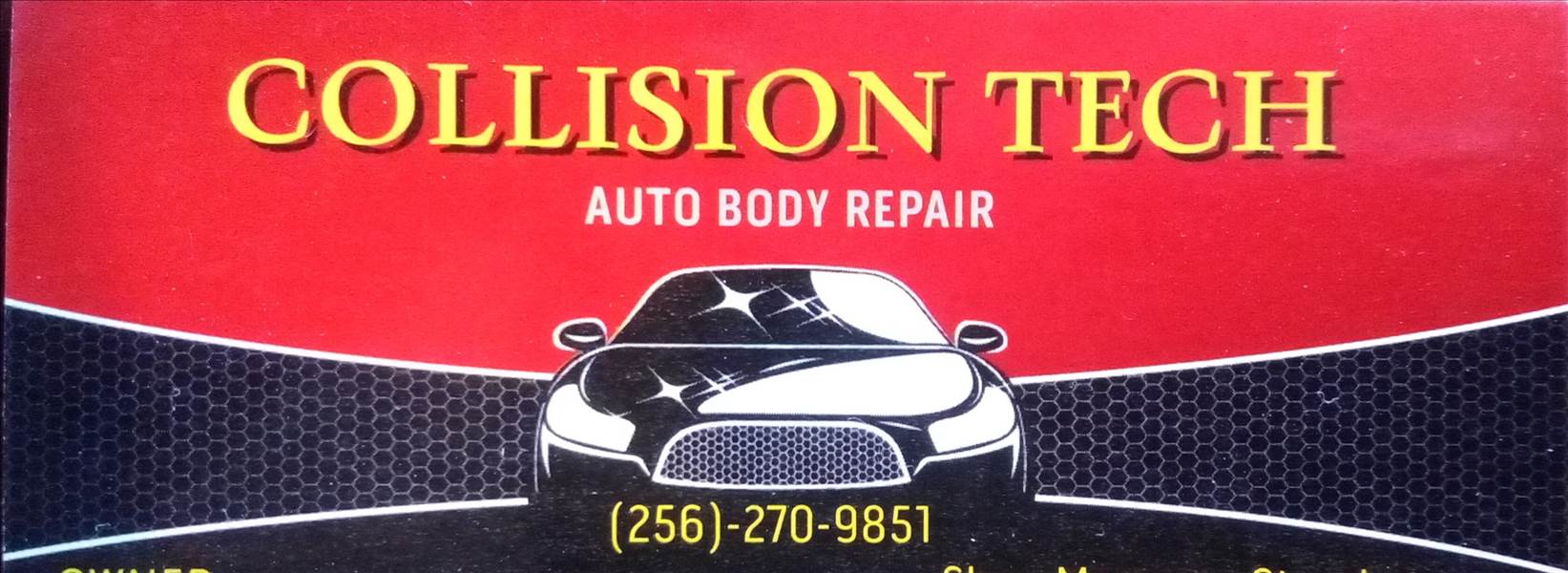 Collision Tech 7383 Highway 72 W, Madison, AL 35758 Collision Tech Logo