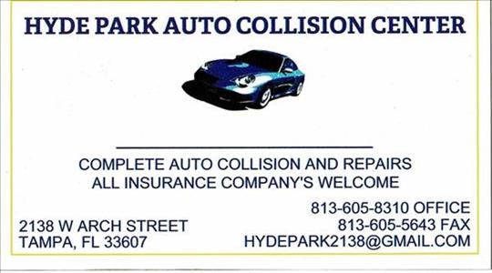 Hyde Park Auto Collision Center Logo