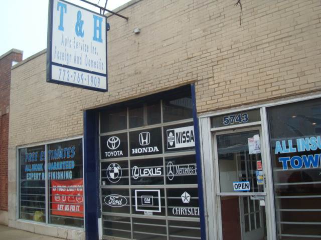T & H Auto Service 5743 N Broadway St, Chicago, IL 60660 T & H Auto Service Logo