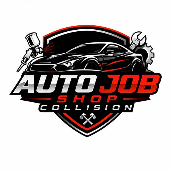 Auto Job Shop Collision 11720 Vanowen Street Unit 4, North Hollywood, CA 91605 Auto Job Shop Collision Logo