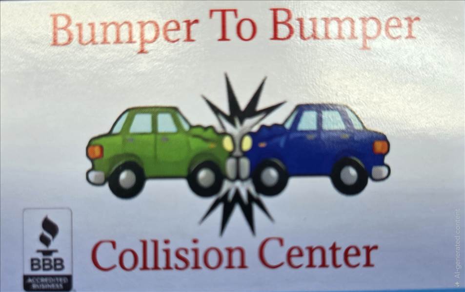 Bumper To Bumper Auto Body Logo